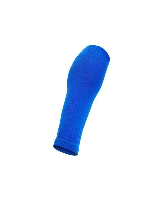 Macron Leg Sleeves For Football Shin Guards Blue 1 Pair