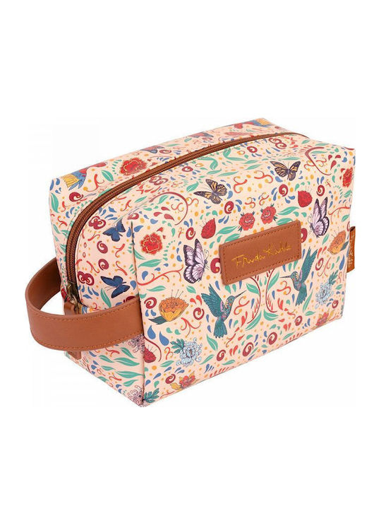 Toiletry Bag in Pink color 19cm