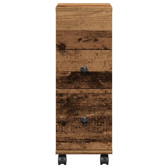 vidaXL Bathroom Cabinet L23xW33xH65cm Brown