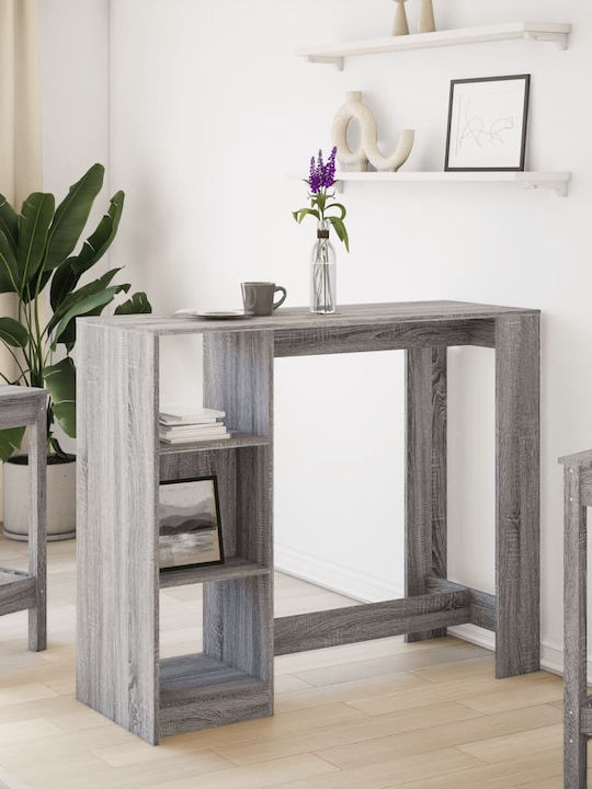 Tisch Bar Holz Grey 124x46x103.5cm