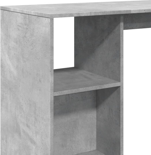 Tisch Bar Holz Gray 124x46x103.5cm