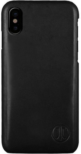 JT Berlin Buchen Sie Leder Schwarz (iPhone XS Max)