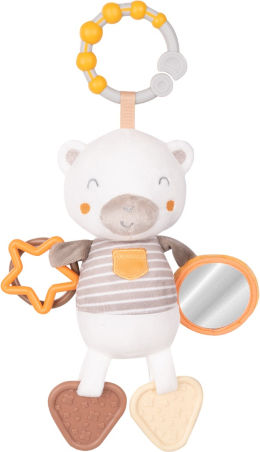 Kikka Boo Pendant Toy for Car with Teether and Mirror My Teddy for 0++ Months 31201010358