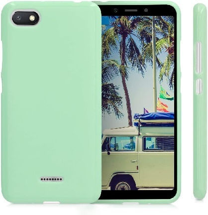 Soft Back Cover Silicone Turquoise (Redmi 6a)