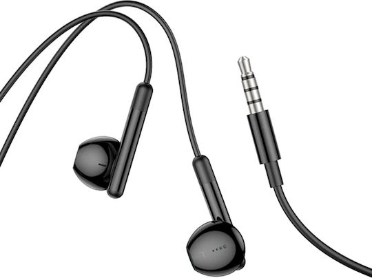 Hoco M93 In-ear Handsfree Ακουστικά με Βύσμα 3.5mm Μαύρο