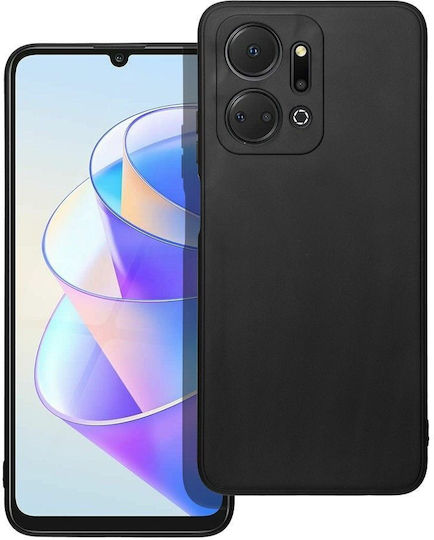 Matt Back Cover Silicon Negru (Honor X7a)