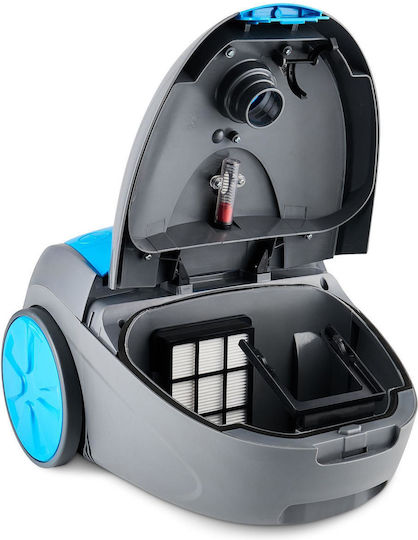 Zelmer ZVC262 Vacuum Cleaner 800W Bagged 2.5lt Gray