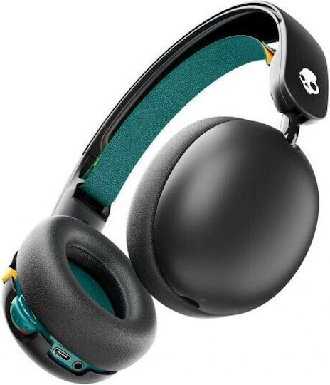 Skullcandy Grom Безжични / С кабел Над ухото Слушалки с 45 часа Работа Черно