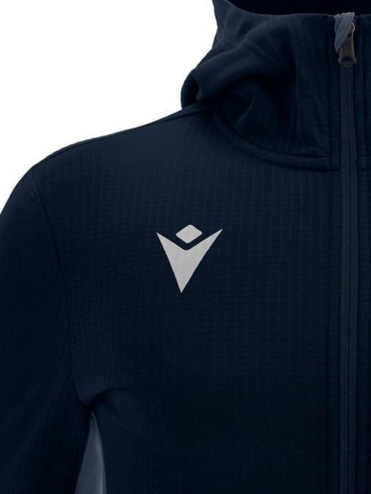 Sweatshirt with Hood Blue Navy