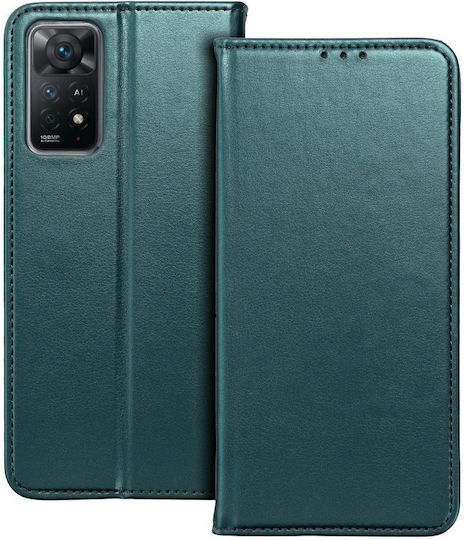 smart magneto Book Υφασμάτινο Πράσινο (Redmi Note 12S)