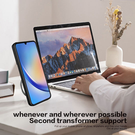 Techsuit Camguard Pro Back Cover Σιλικόνης Ροζ Χρυσό (Oppo Reno12)
