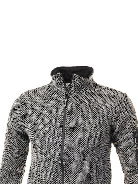 Urban Boy Herren Sweatshirt Jacke Gray