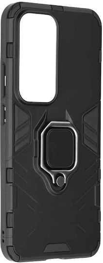 Techsuit Back Cover Σιλικόνης Μαύρο (Oppo Reno12 Pro)