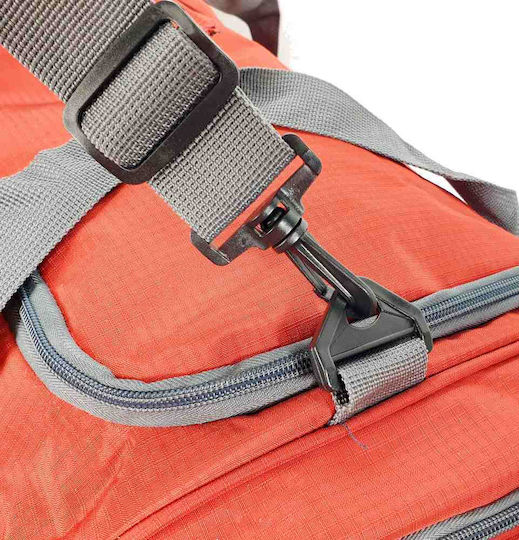 RCM Geantă de voiaj 71lt Roșu Textil L70xW32xH32cm