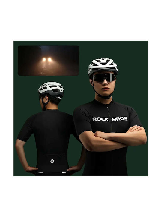 Rockbros Short Sleeves Cycling Jersey Black