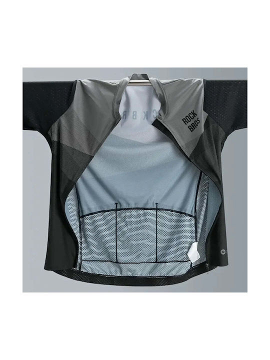 Rockbros Long Sleeves Cycling Jersey Black