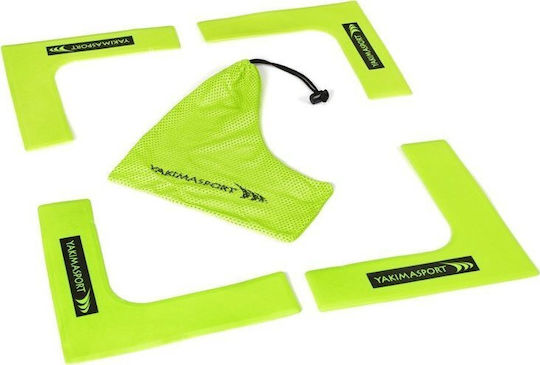 Yakimasport Field Markers Flat Corners Set of 4