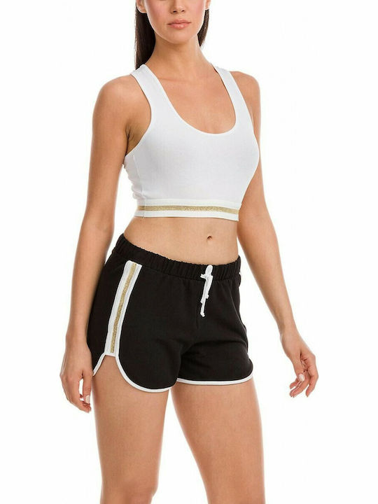 Vamp Women's Sports Bra without Padding White