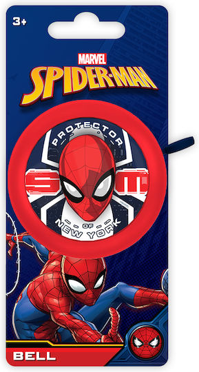 Seven Disney Spiderman Children's Bicycle Bell Red