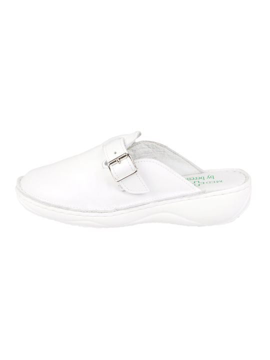 MedLine Men's Slipper White