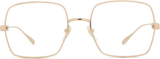 Gucci Women's Metal Prescription Eyeglass Frame Gold