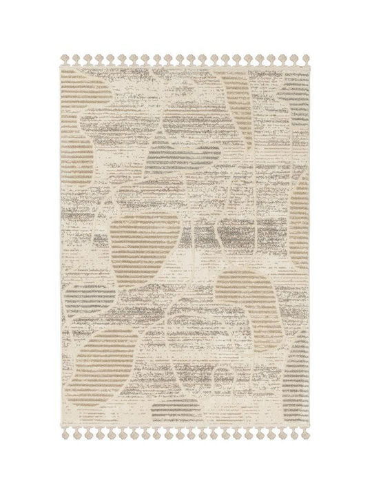 Newplan Gala 12098a Rug Rectangular with Fringes Gray