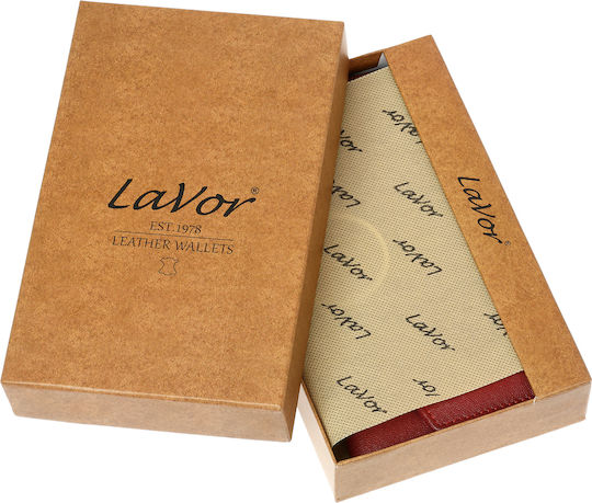 Lavor Leather Tobacco Pouch With Magnetic Clasp 12.5x7.5cm Brown Lavor