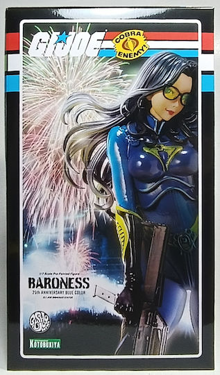 Kotobukiya 2020 Bishoujo Gi Joe Cobra Baroness Blue Uniform Pvc Statue Sealed