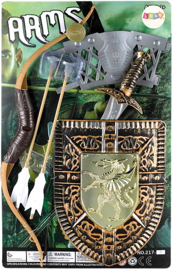 Knight Set Bow Sword Shield Knight Costume