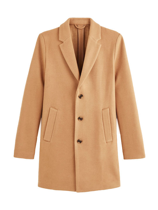 Fubiais Men's Coat Camel