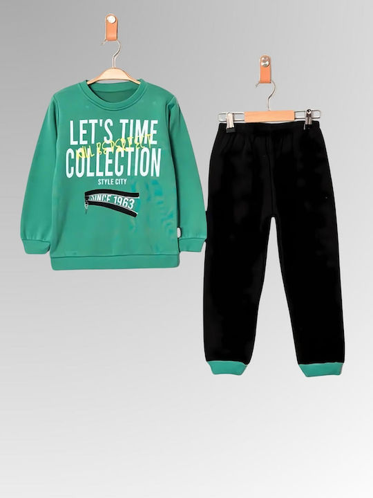 Moyes Kinder Sweatpants Set - Jogginganzug Green