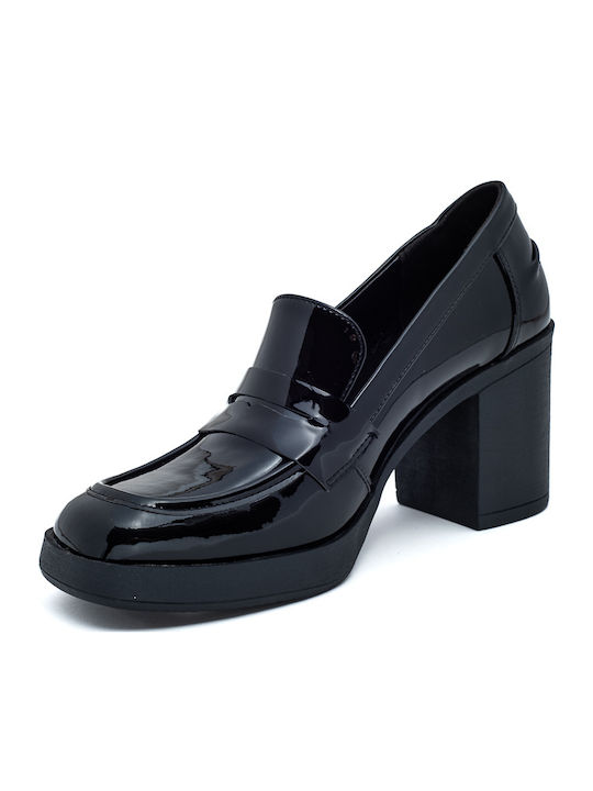Patent Leather Black Heels