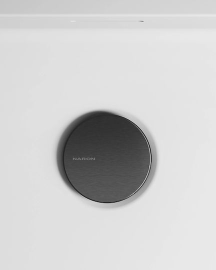 Naron Pop Up Kupfer Ventil Spülbecken Gray