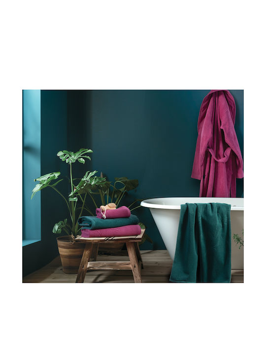 Nef-Nef Homeware Hand Towel Premium Birds 30x50cm Rose Weight 550gr/m²