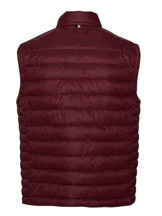 Calano Sleeveless Jacket Burgundy