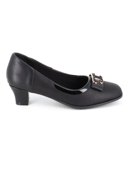 B-Soft Pantofi cu toc Negre