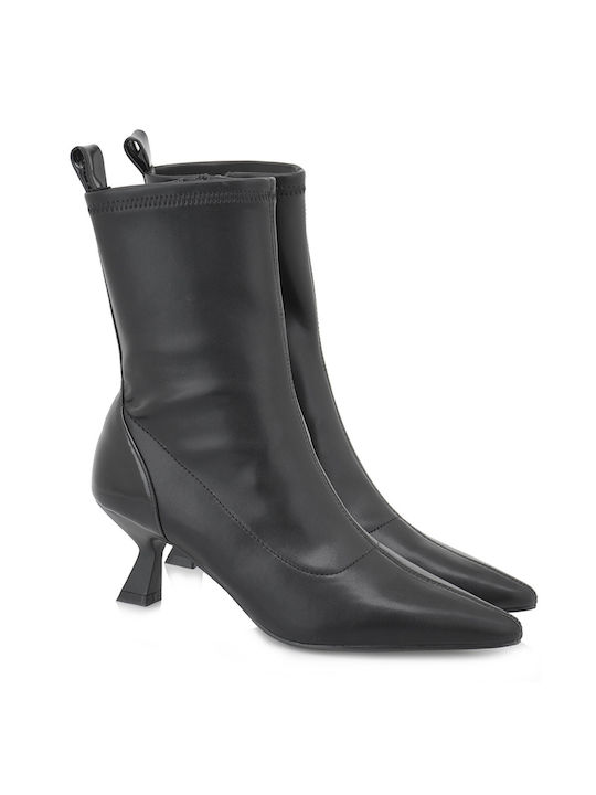 Exe Women's Ankle Boots with Medium Heel Black