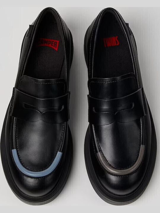 Twins Γυναικεία Loafers σε Μαύρο Χρώμα