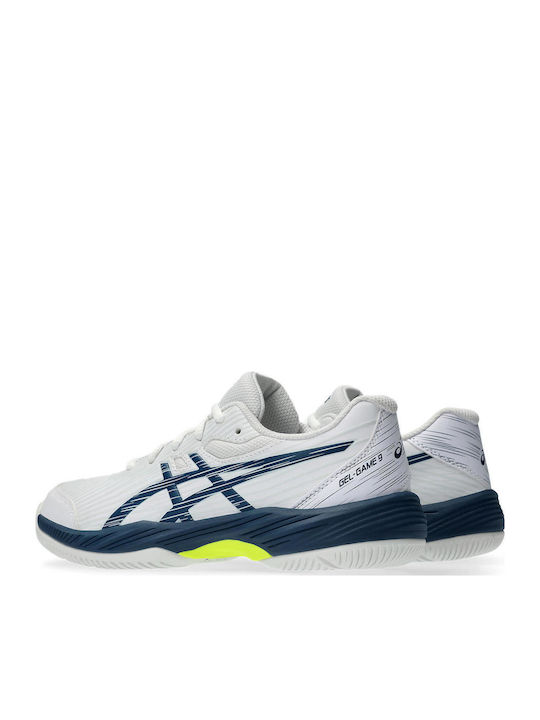 Gel-game 9 Gs Kids Sports Shoes Tennis with Laces White