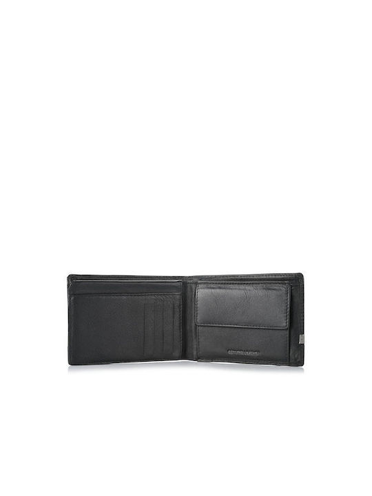 Diplomat Men's Leather Wallet with RFID Black