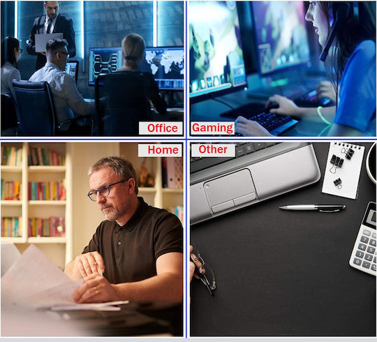Mouse Pad XXL (800mm) Μαύρο