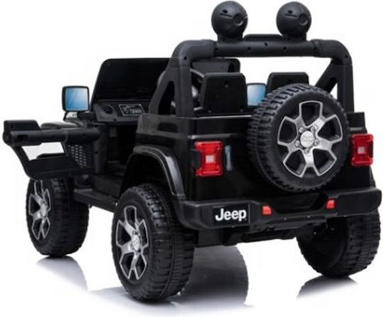 Jeep Rubicon Διθέσιο με Τηλεκοντρόλ Μαύρο για 3+ Ετών