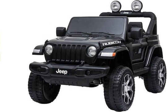 Jeep Rubicon Διθέσιο με Τηλεκοντρόλ Μαύρο για 3+ Ετών