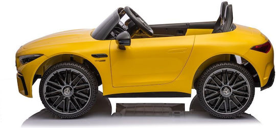 Kinder Auto Einsitzer mit Fernbedienung Gelb