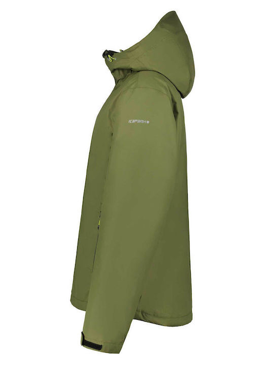 Icepeak 56234501-570 Ανδρικό Μπουφάν για Σκι & Snowboard Πράσινο