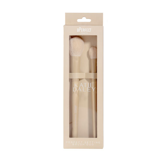 BPerfect Cosmetics Professional Set with Makeup Brushes for Powder 2pcs