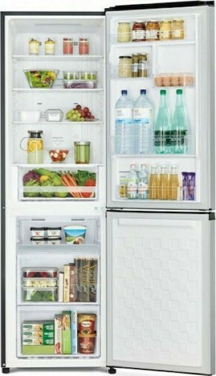 Hitachi Ψυγειοκαταψύκτης 330lt Total NoFrost Υ190xΠ59.5xΒ65εκ. Inox R-B411PRU0 PSV