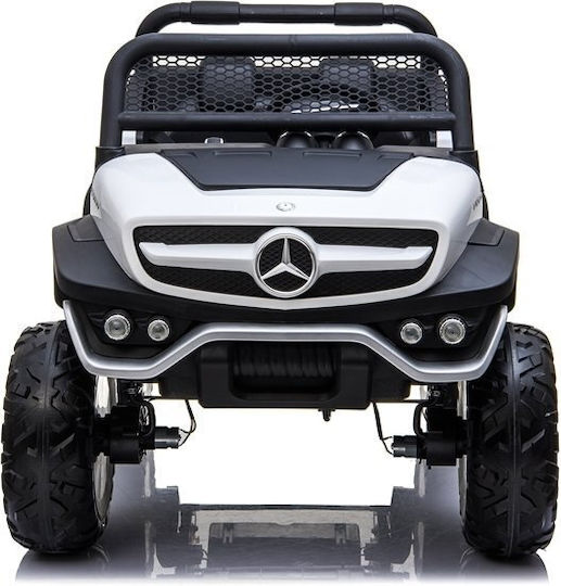 Mercedes Unimog Buggy Διθέσιο με Τηλεκοντρόλ Λευκό για 3+ Ετών