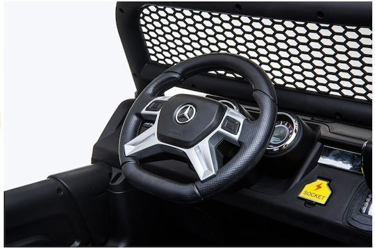 Mercedes Unimog Buggy Διθέσιο με Τηλεκοντρόλ Λευκό για 3+ Ετών