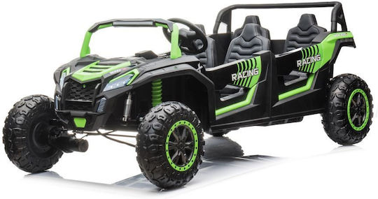 A033 Kinderfahrzeug Doppelsitzer mit Fernbedienung Inspiriert 24 Volt Grüne für 3+ Jahre